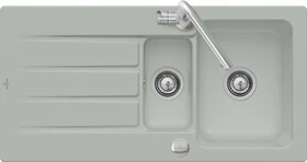 Villeroy & Boch Architectura 60 XR Einbau Becken reversibel mit Ablauffernbedienung fossil