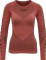 hummel Seamless First Jersey Funktionsshirt langarm marsala (Damen) Vorschaubild