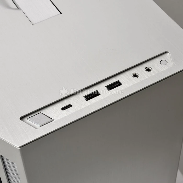 Lian Li TU150, silber, Glasfenster, Mini-ITX