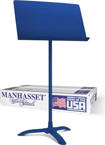 Manhasset Symphony Notenpult blau matt