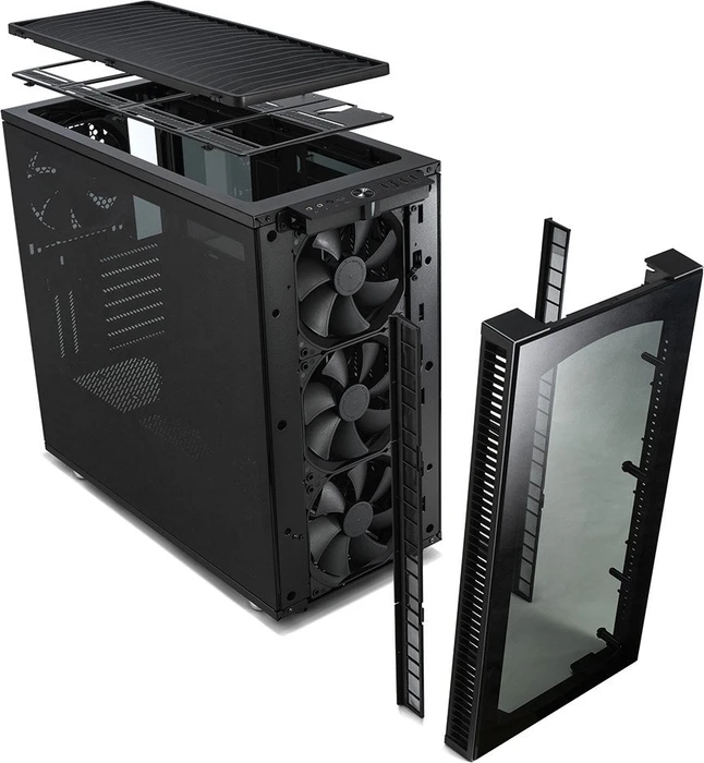 Fractal Design Define S2 Vision Blackout, Glasfenster