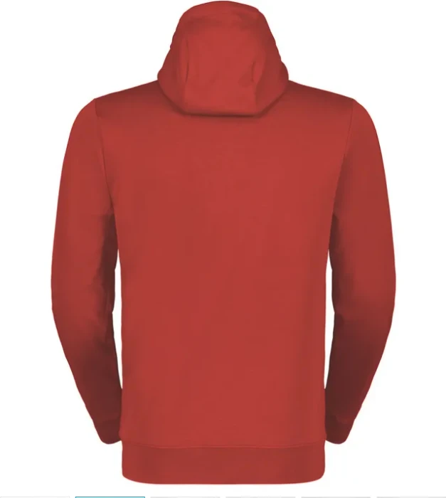 Scott Tech Zip Hoodie magma red (Herren)