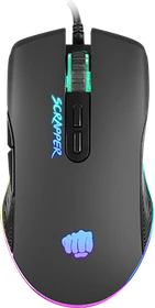 Natec Fury Scrapper Gaming Mouse schwarz, USB (NFU-1699)