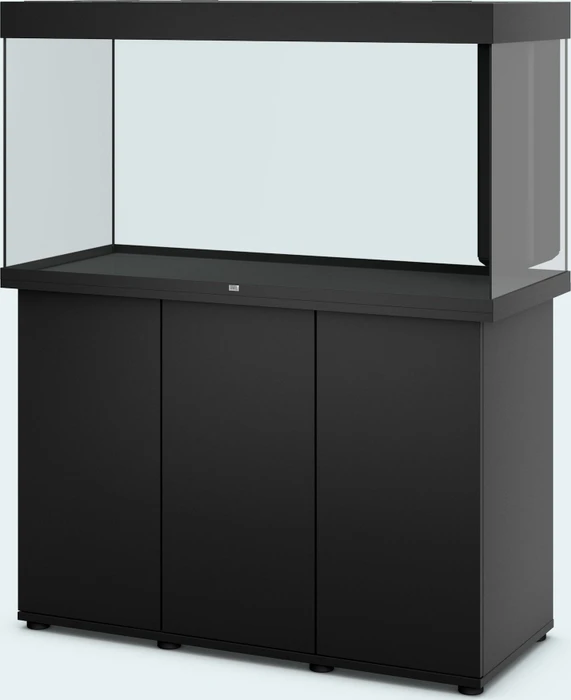 Juwel Rio 350 LED Aquarium-Set mit Unterschrank, schwarz/schwarz, 350l