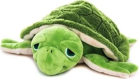 Habibi Family Premium Wasserschildkröte mit Klettverschluss Wärmetier grün