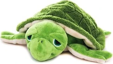 Habibi Family Premium Wasserschildkröte mit Klettverschluss Wärmetier grün