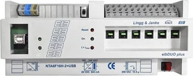 Lingg & Janke KNX Netzteilaktor 6-fach, 16A, 12TE REG, Schaltaktor