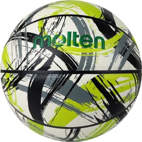 Molten B7F3501-WG Basketball weiß/grau/gelb/schwarz