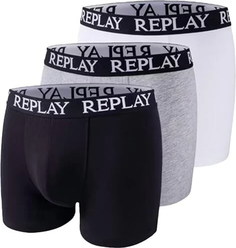 Replay Basic 3er Boxershorts (Herren)