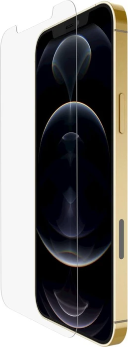 Belkin ScreenForce Tempered Glass Anti-Microbial Screen Protector für Apple iPhone 12 Pro Max