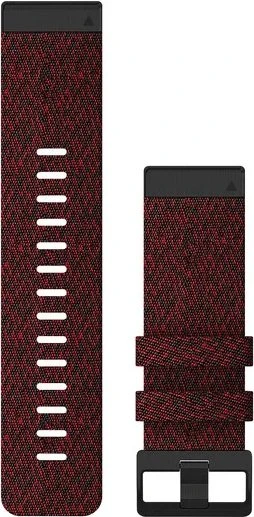 Garmin Ersatzarmband QuickFit 26 Nylon heathered red
