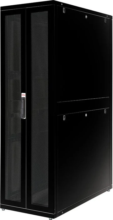 Roline / Secomp Pro Serie 19" Serverschrank 42HE, montiert, Gitternetztür, IP20, RAL 9005, 1200mm tief