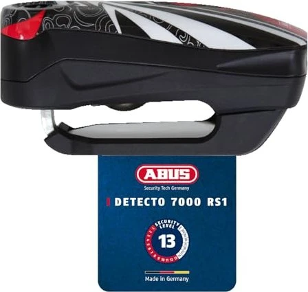 ABUS Detecto 7000 RS 1 Bremsscheibenschloss schwarz
