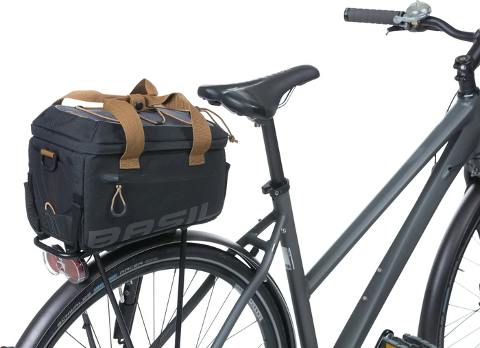 Basil Miles Gepäcktasche schwarz/grau