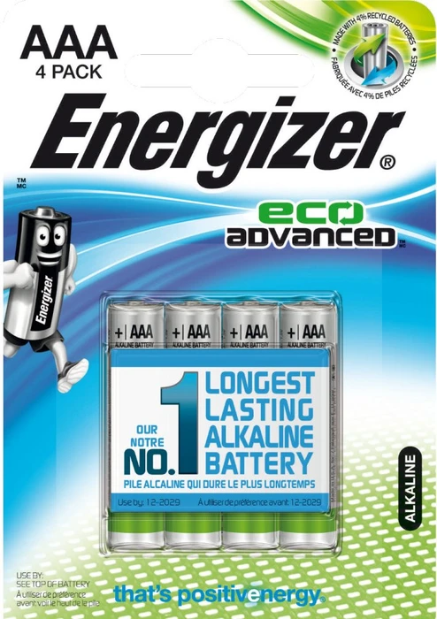 Energizer Eco Advanced Micro AAA, 4er-Pack