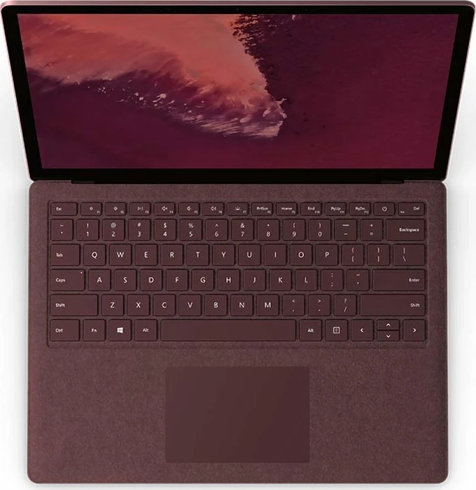 Microsoft Surface Laptop 2, Bordeaux Rot, Core i7-8650U, 8GB RAM, 256GB SSD, DE