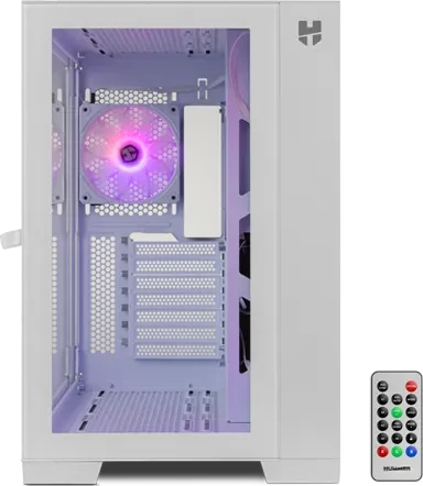 Nox Xtreme Hummer Astra White, Glasfenster