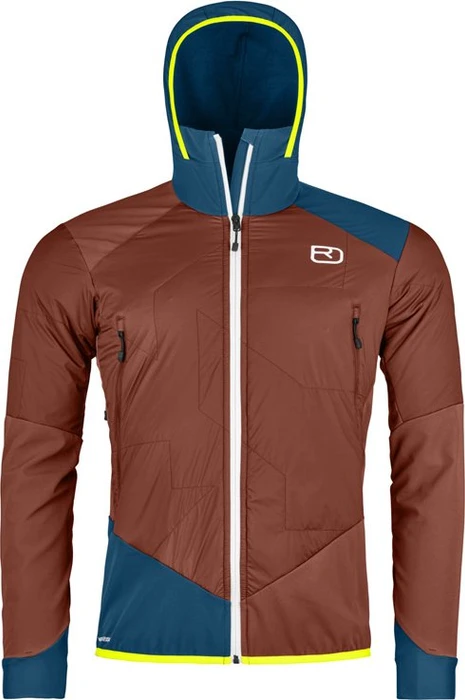 Ortovox Swisswool Col Becchei Hybrid Funktionsjacke clay orange (Herren)