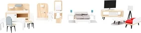 Legler Small Foot Puppenhausmöbel-Set Komplett-Set