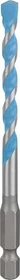 Bosch Professional EXPERT HEX-9 MultiConstruction Mehrzweckbohrer, 6x60x100mm, 10 Stück