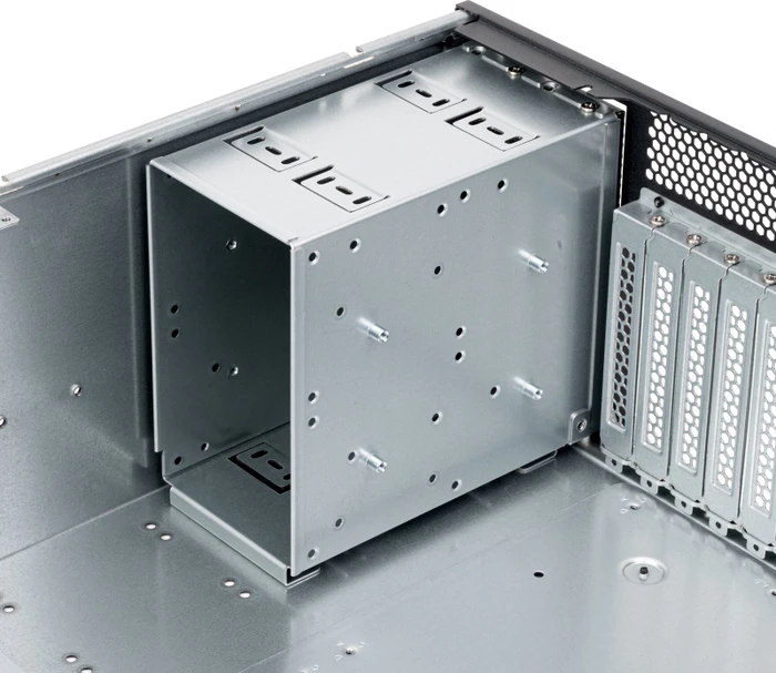 SilverStone RM46-502-I, Rackmount Storage, schwarz, 4HE, ATX