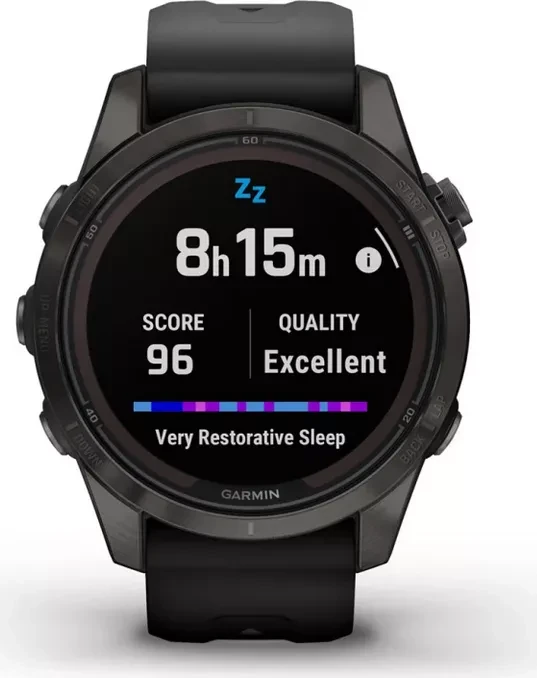 Garmin Fenix 7S Pro Sapphire Solar black/carbon grey
