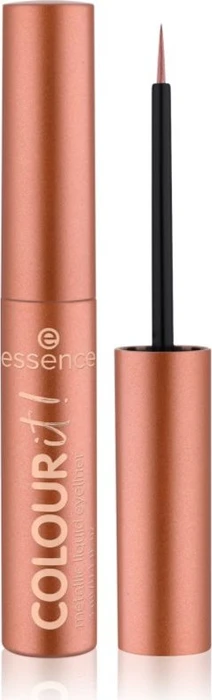 Essence Colour It! Metallic Liquid Eyeliner 01 burnished bronze, 3ml