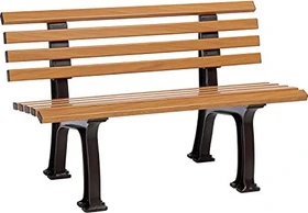 Blome Ibiza Gartenbank 2-Sitzer holzoptik