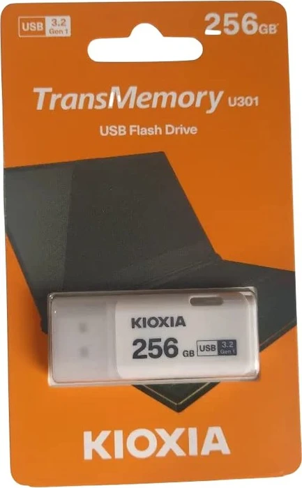 KIOXIA TransMemory U301 256GB weiß, USB-A, USB 3.2 Gen 1×1