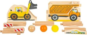 Legler Small Foot Kugelbahn Junior Baustelle