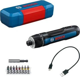 Bosch Professional GO 3 Akku-Stabschrauber inkl. Werkzeugbox + Akku 2.0Ah + Zubehör