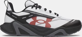 Under Armour Charged Commit TR 5 white/black/venom red (Herren)