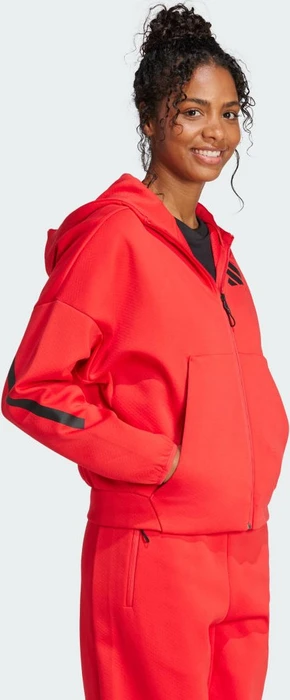 adidas Z.N.E. Zip Hoodie pure ruby (Damen)