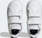 adidas Advantage Lifestyle Court Two Hook-and-Loop cloud white/core black/silver metallic (Junior) Vorschaubild