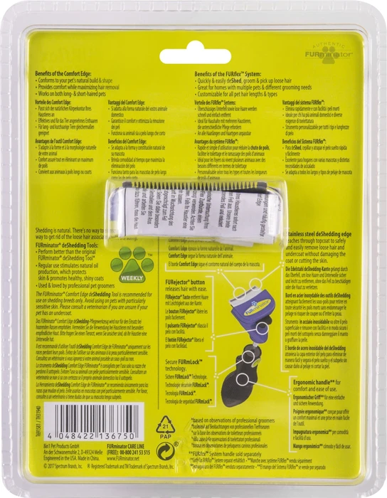 FURminator FURflex deShedding Aufsatz für kleine Hunde