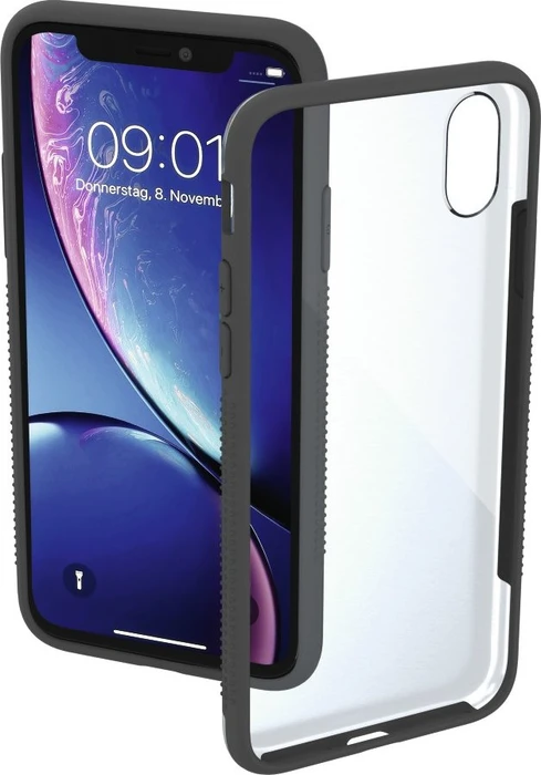 Hama Cover Frame für Apple iPhone XR grau