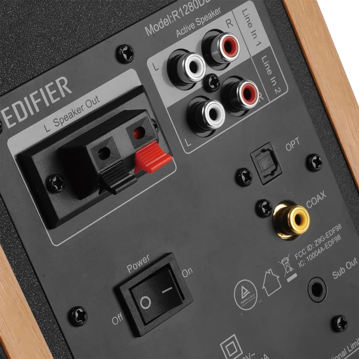 Edifier R1280DBs braun, Paar