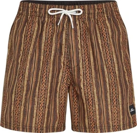 O'Neill Cali Print 15" Badeshorts orange pressed lines (Herren)