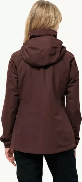 Jack Wolfskin Stormy Point 2L Funktionsjacke dark maroon (Damen)