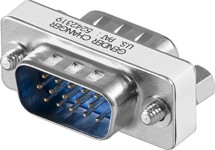 Wentronic Goobay Gender Changer 15-polig auf 15-polig