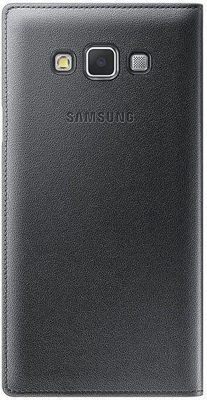 Samsung S-View Cover für Galaxy A7 dunkelgrau