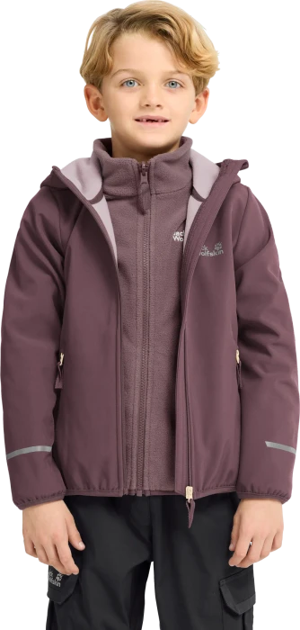 Jack Wolfskin Fourwinds Funktionsjacke sheer plum (Junior)