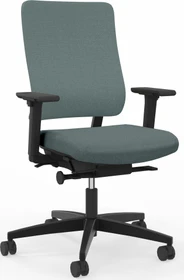 Viasit Drumback Creation Bürostuhl schwarz, Bezug grau