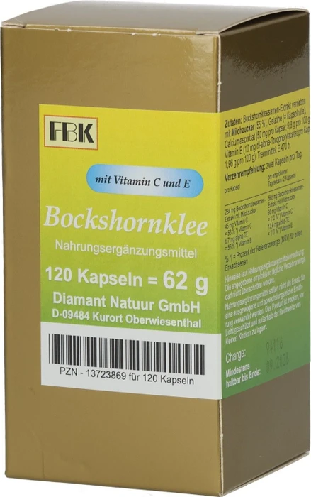 FBK-Pharma Bockshornklee Kapseln, 120 Stück