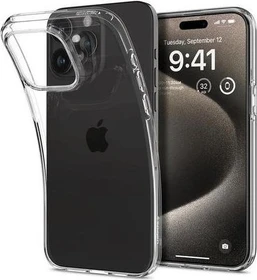 Spigen Liquid Crystal für Apple iPhone 15 Pro Max Crystal Clear