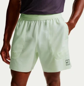Nike Court Dri-FIT Advantage Hose kurz volt tint/black (Herren)