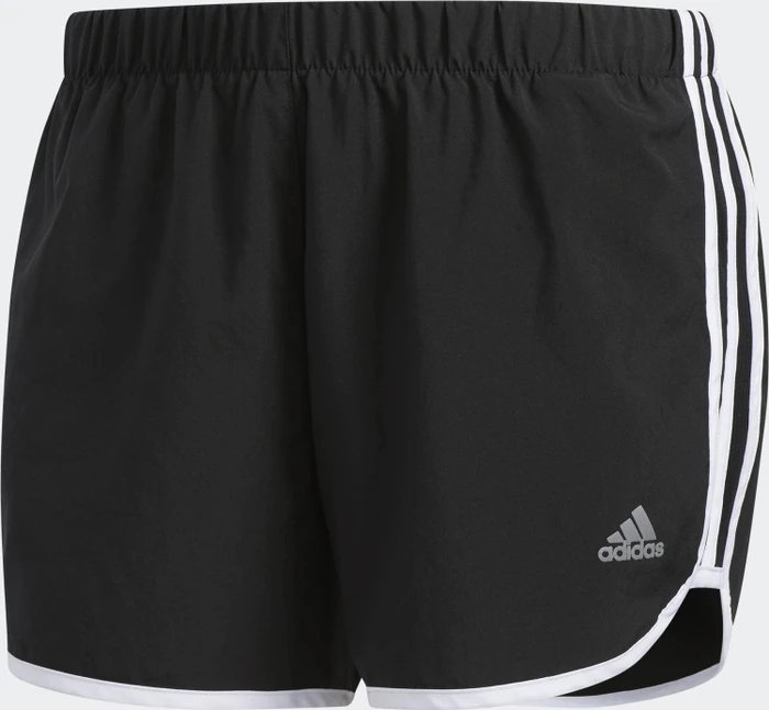adidas Marathon 20 Laufhose kurz schwarz/weiß (Damen)