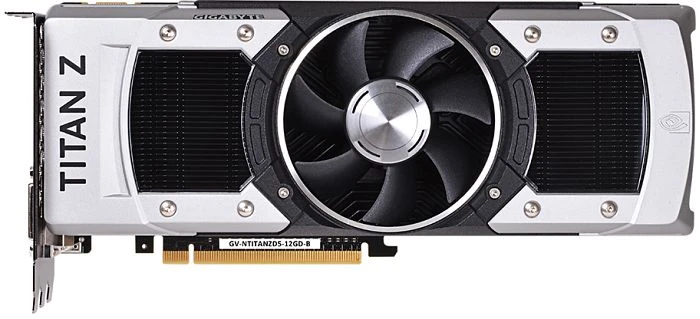GIGABYTE GeForce GTX Titan Z, 2x 6GB GDDR5, 2x DVI, HDMI, DP