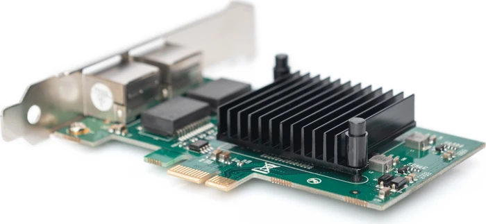 Digitus LAN-Adapter, 2x RJ-45, PCIe x1