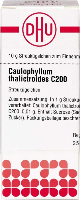 DHU Caulophyllum Thalictroides C Globuli